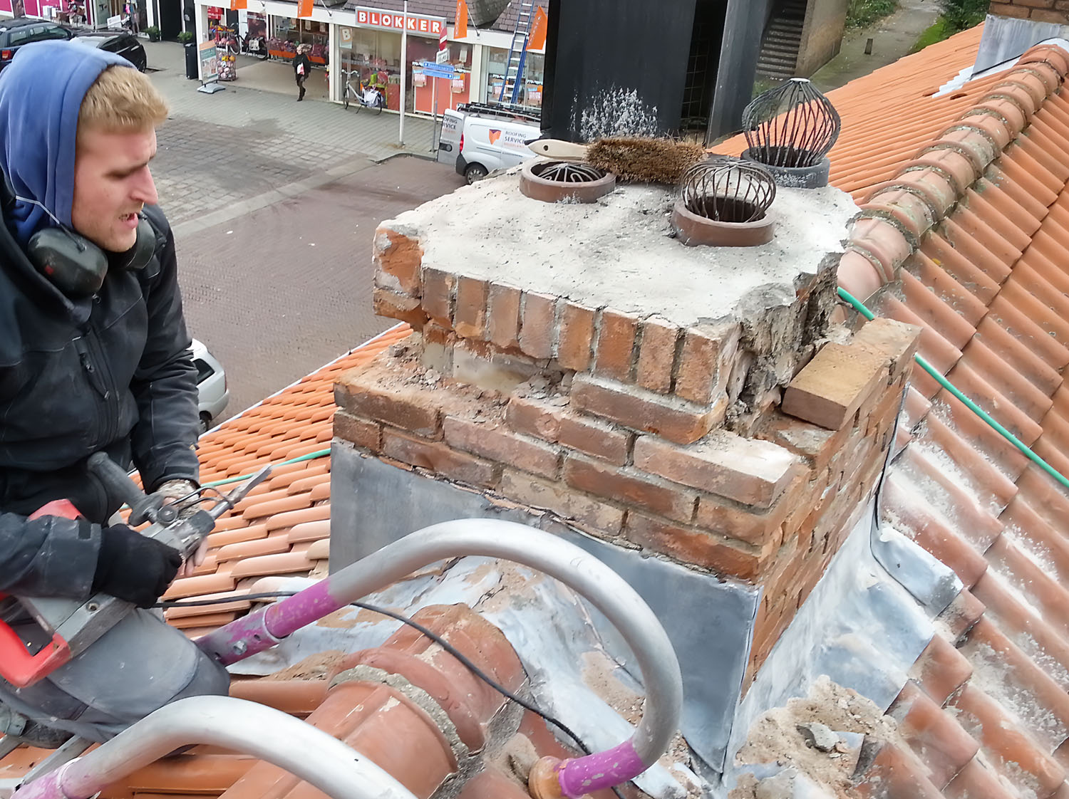 Schoorsteen renovatie en herstel in Zuid-Holland