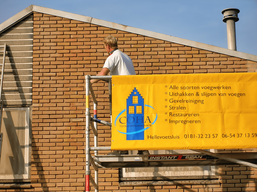 Gevelrenovatie in Hellevoetsluis en Voorne-Putten
